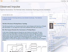 Tablet Screenshot of observedimpulse.com